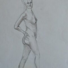 Female Nude Standing # 4