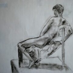 Male Nude Seated